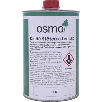 Osmo čistič štetcov a riedidlo 8000 1 L