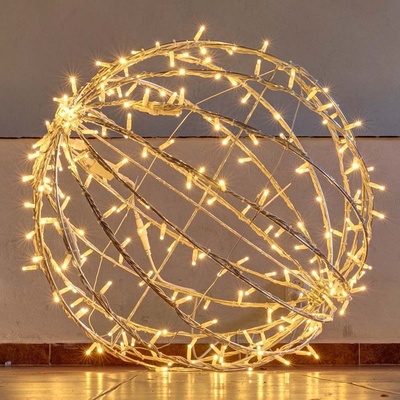DecoLED DecoLED LED svetelná guľa tepla biela priemer. 80 cm