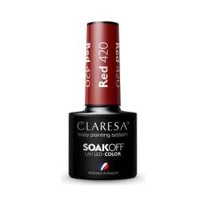 Claresa Gel polish RED 420 -5g