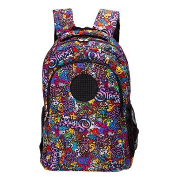 Image 1 of PIXIE CREW Ученическа раница Pixie Crew Graffiti с две отделения