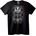 NOONEBRAND Тениска Черепна корона - 2XL, White
