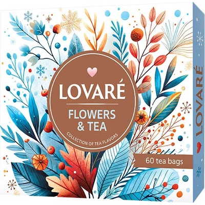Lovaré Winter Portfolio Flowers & Tea 60 sáčků