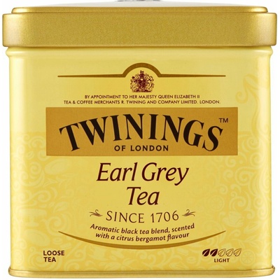 Twinings Earl Grey čierny čaj 100 g