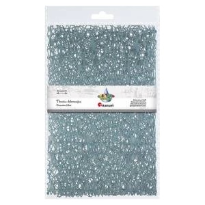 TITANUM Craft-Fun Series material ornament blue smoky lace mesh Titanum (25CR0331-22)