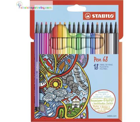 STABILO Pen 68 18ks