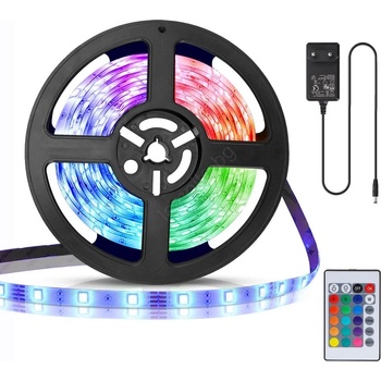 Image 1 of Aigostar - LED RGB Димируема лента 3м LED/24W/12/230V IP65 + д. у (AI0215)