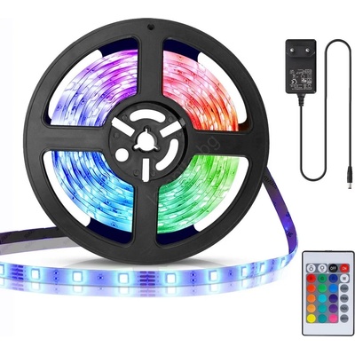 Aigostar - LED RGB Димируема лента 3м LED/24W/12/230V IP65 + д. у (AI0215)