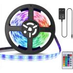 Aigostar - LED RGB Димируема лента 3м LED/24W/12/230V IP65 + д. у (AI0215)