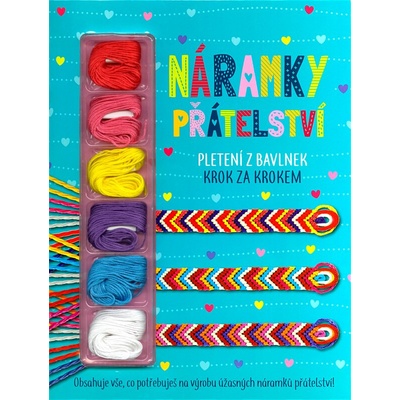 Náramky přátelství - Pletení z bavlnek krok za krokem