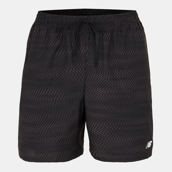 New Balance Къси панталони New Balance Men's Performance Running Shorts - Black Print