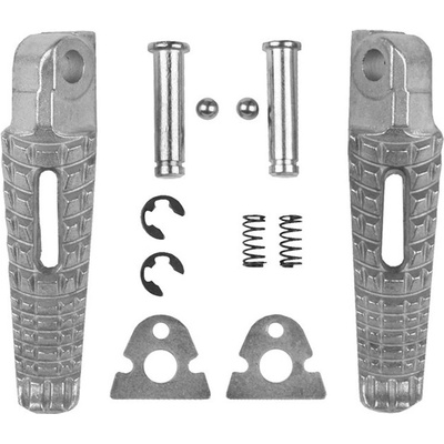 BIKETEC PARTS sada stupaček pasažéra kompletní s upevněním SUZUKI GSXR 600/750 06-14, GSXR 1000 05-14, B-KING 08-13 barva stříbrná – Zbozi.Blesk.cz
