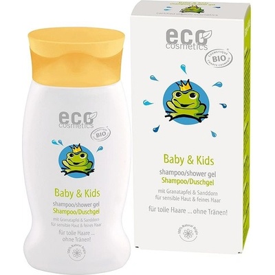 ECO COSMETIS Dětský šampon a sprchový gel v jednom BIO (200 ml)