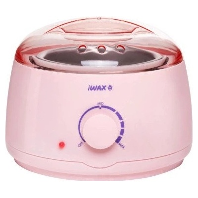 IWAX ohřívač vosku na vlasy 100W růžový