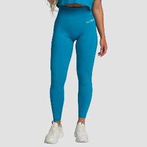 GymBeam Дамски клин с висока талия Limitless Aquamarine XL