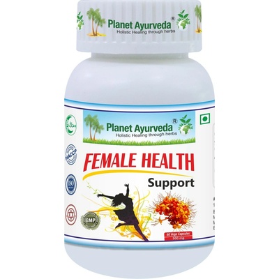 Planet Ayurveda Female Health Support Podpora zdraví žen extrakt 500 mg 60 kapslí