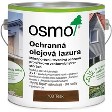 Osmo 708 Ochranná olejová lazúra 2,5 l Teak