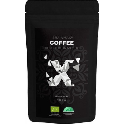 BrainMax Coffee Káva Honduras SHG mletá Bio 1 kg