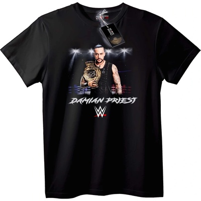 NOONEBRAND Тениска Damian Priest WWE Шампион - 2XL, White