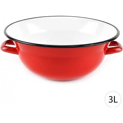Perfect Home Smaltovaná miska Vandlík červená 3 l 26 cm