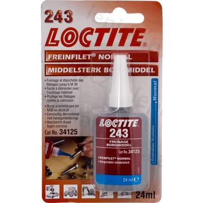 LOCTITE 243 zaisťovač závitov, SP 24g