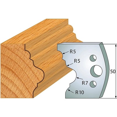 Flury Profilový nůž 50x4mm profil 508 F026-508