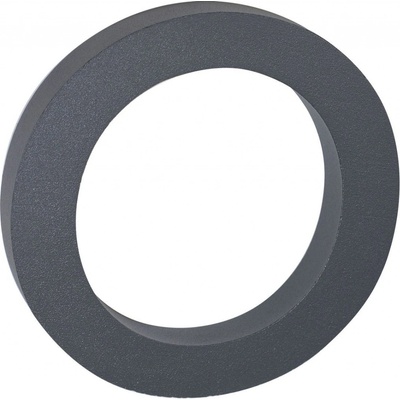 Domové číslo 3D „0“, 100 mm, hliník, matný antracit, RN.100LV.0.AL.AM.3D