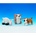 NOBBY Играчка латекс куче, мечка, овца 5-7 см със звук nobby Германия 79586