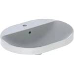 Geberit Вградена мивка Geberit Variform елипсовидна с преливник 60x45 см (500.733.01.2)