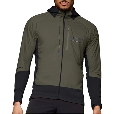 Norrøna Мъжко яке за бягане Norrøna Senja Alpha90 Hood Running jacket - Olive Night - размер M (028-0846-0212)