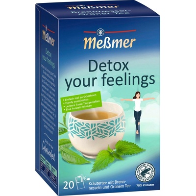 Meßmer Detox your feelings bylinný čaj 20 čajových sáčků