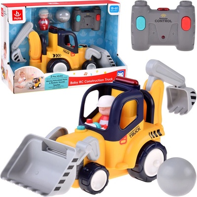 Hola toys RC stavební auto buldozer/ bagr se světly a zvuky