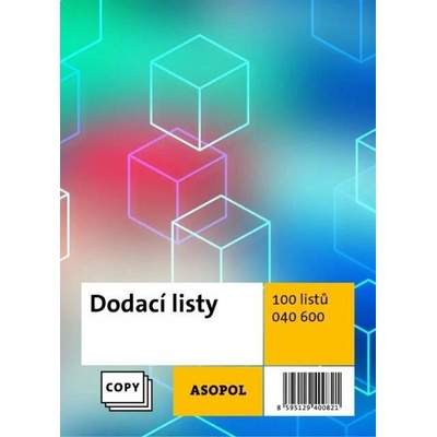 Asopol 040600 Dodací list A5 samopropis