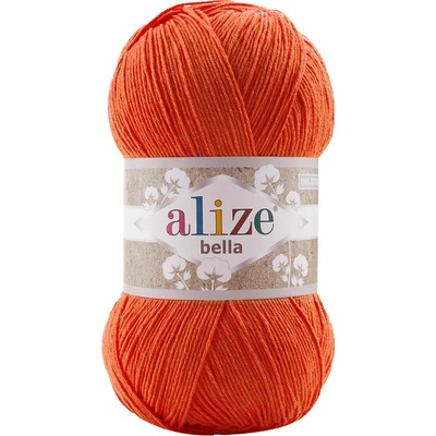 Alize příze Bella 89 rezavě oranžová