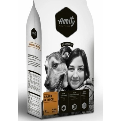 Amity premium dog Lamb & rice 3 kg