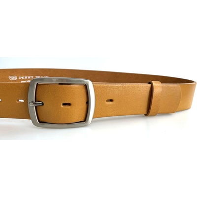 Penny Belts dámský kožený opasek 4633 pískový