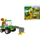 ICOM Blocki MyFarm Traktor s rozmetačem a figurkou 47 ks