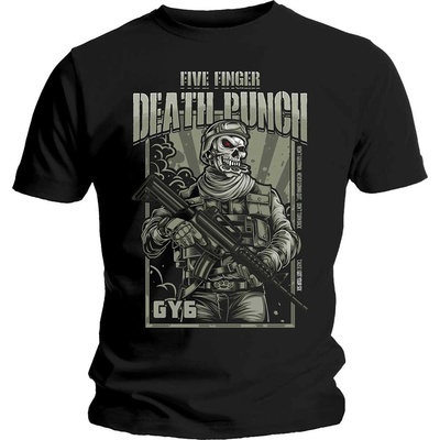 Five Finger Death Punch tričko War Soldier čierne