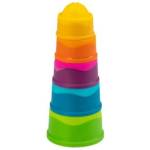 Fat Brain Toys Играчки за дебел мозък: Мека бебешка играчка за изграждане на кули