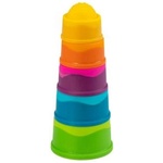 Fat Brain Toys Играчки за дебел мозък: Мека бебешка играчка за изграждане на кули