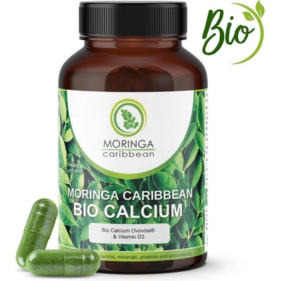 Moringa Caribbean BIO Calcium Prémiový 120 kapsúl
