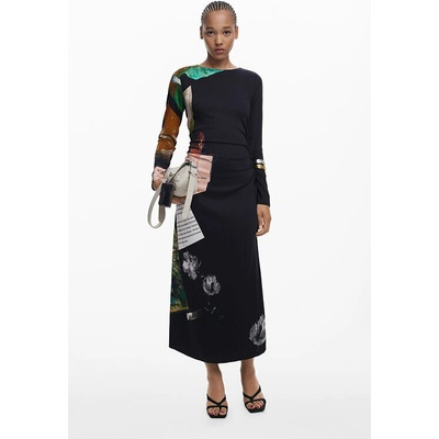 Desigual Patch Fiona černá