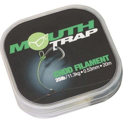 Korda tuhý návazcový materiál Mouthtrap 20m 0,47mm 20lb