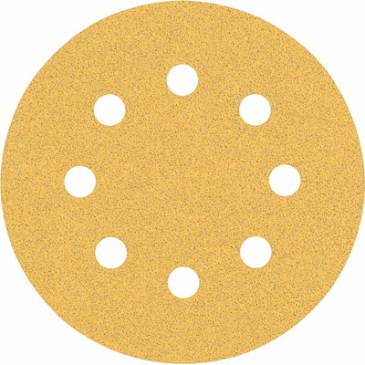 BOSCH Brúsny papier EXPERT C470 s 8 otvormi, 115 mm, zrnitosť 80, 5 ks 2608900796