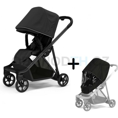 Thule Shine Black on Black 2022 + ochrana proti slnku/dažďu Thule