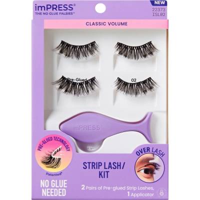 KISS Umelé riasy imPRESS No Glue Strip Lash 02