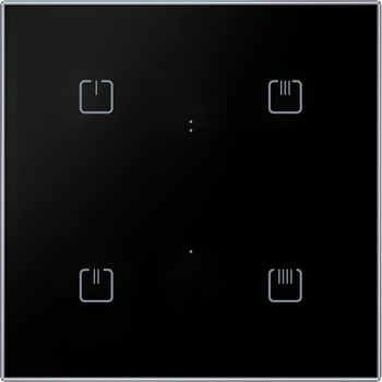 ELKO EP Rfsw-42/b Безжичен стъклен смарт ключ с вградено реле (8870)