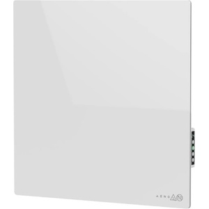 AENO Интелигентен Стенен Отоплител AENO AGH0011S, 500 W, Инфрачервено и Конвекционно Отопление, Wi-Fi Управление През Приложение AENO, Темперирано Стъкло и IP44, Монтажен Комплект, Две Монтажни Скоби и Шаб