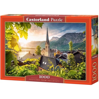 Castorland Pohled na střechy Hallstattu 1000 dílků