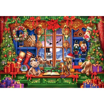 Image 1 of Bluebird Puzzle - Puzzle Ciro Marchetti: Ye Old Christmas Shoppe - 1 000 piese
