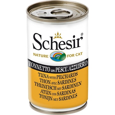 Schesir cat tuniak so sardinkami 140 g